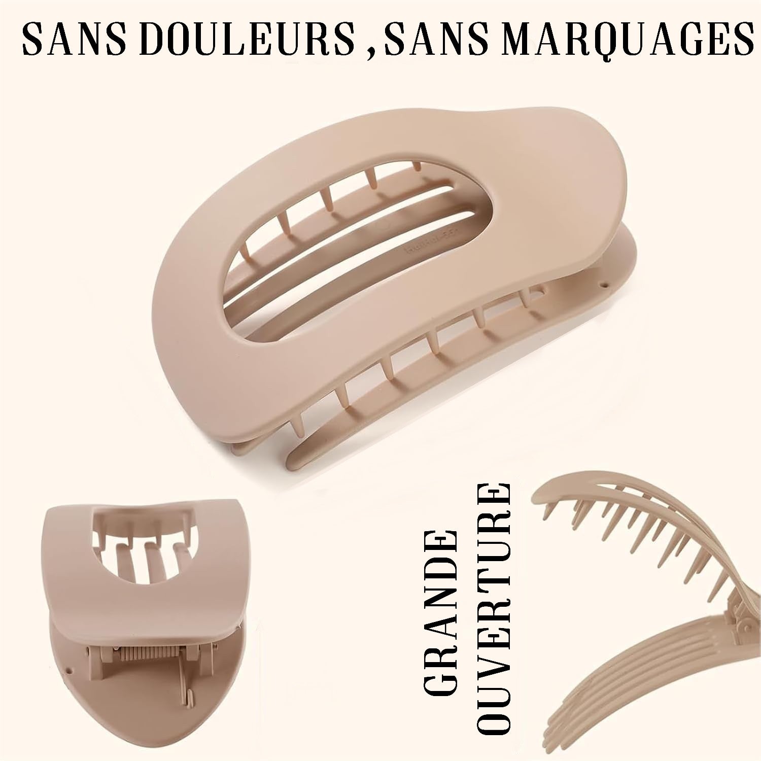 Blissys Paris - Lot de 4 Pinces à cheveux